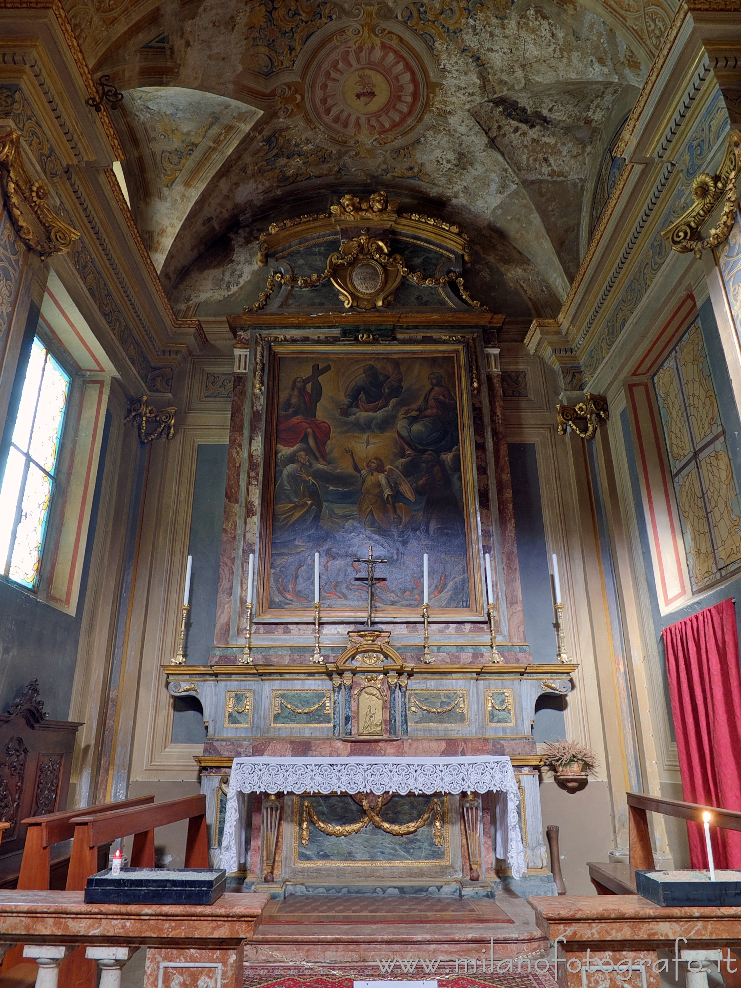 Andorno Micca (Biella) - Cappella del Suffragio nella Chiesa di San Lorenzo - Foto a piena risoluzione